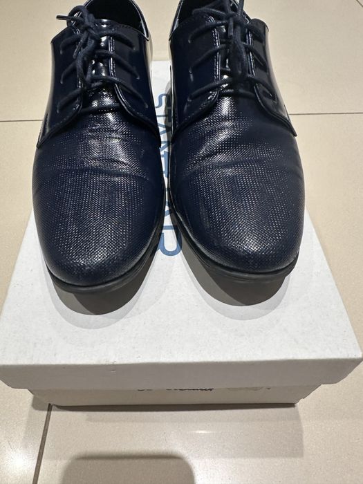 Buty granatowe 34 na komunię