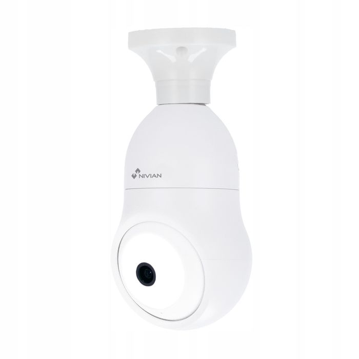 Kamera IP Nivian Super HD 2K / 1296p / 3MP (2304x1296) E27
