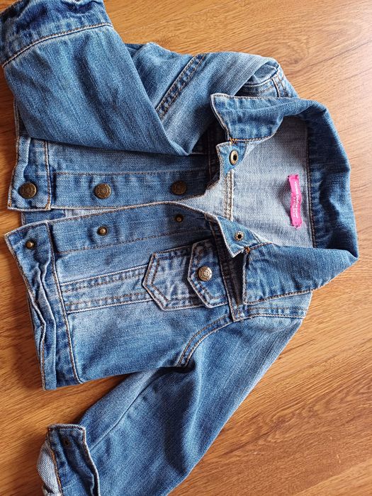 2 kurtki Jeansowe Mango 104r.