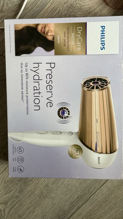 Фен Philips DryCare Preserve Hydration з технологією збереження зволоження