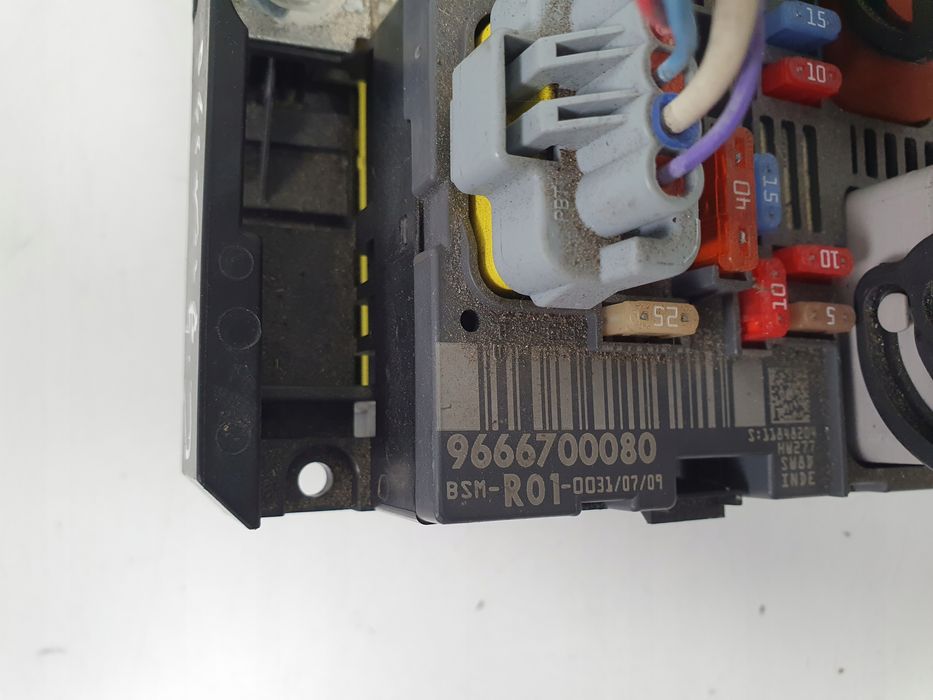 peugeot citroen renault skrzynka bsm 9666700080