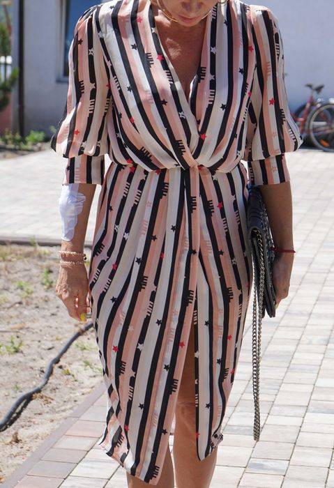 Sukienka midi Elisabetta Franchi