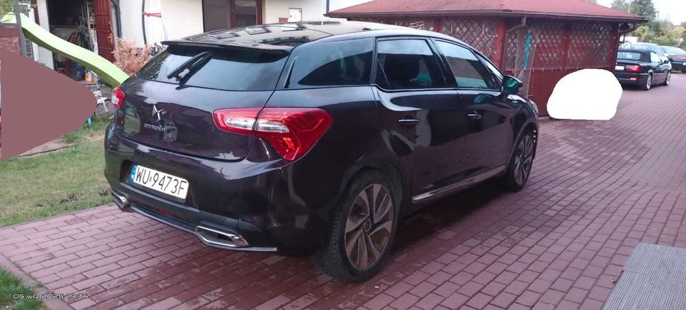 Citroen DS5 2.0 4x4 HYBRYDA 200 koni PRZEBIEG TYLKO 90 tyś