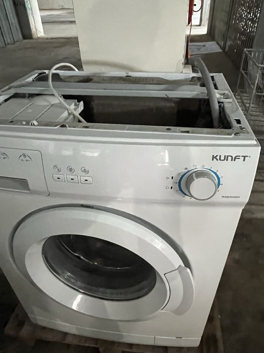 Máquina de Lavar Roupa Kunft WMM560WH – a funcionar perfeitamente