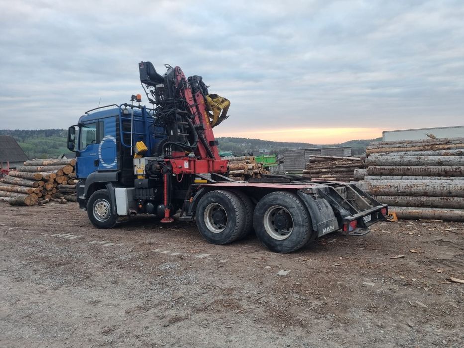 Лісовоз man tgs 26.540 loglift камаз 4310 Урал 4320