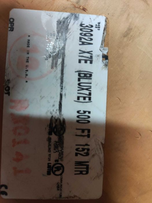 cabo coaxial duplo isolamento