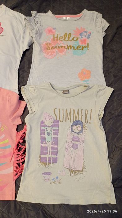 8 t-shirt dla dziewczynki r 116