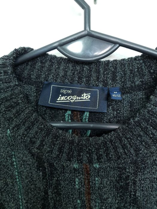 Retro vintage sweter C&A signe incognito M alpaka