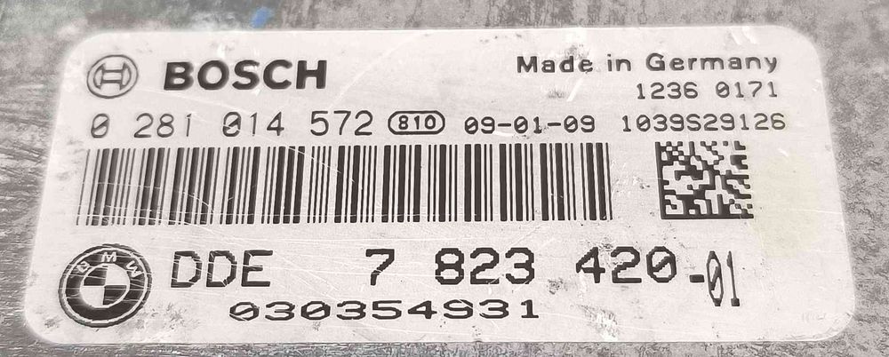 Centralina Motor / ECU 7823420-01 - BMW 1