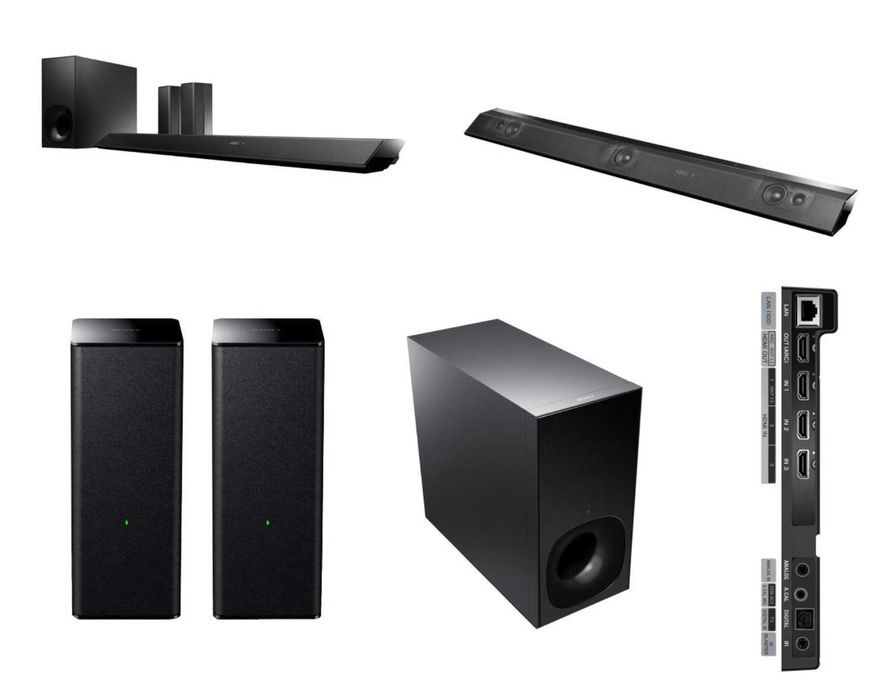 SOUNDBAR SONY HT-RT5 + satelitki + subwoofer + pilot