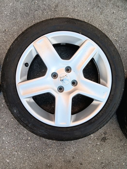 Jantes 17" peugeot (206 RC) + jantes VW