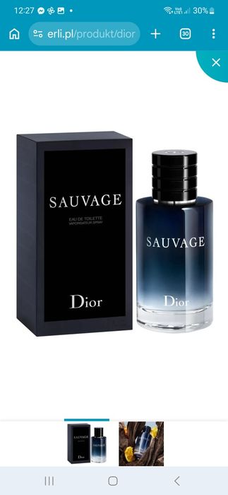 Dior Sauvage męski