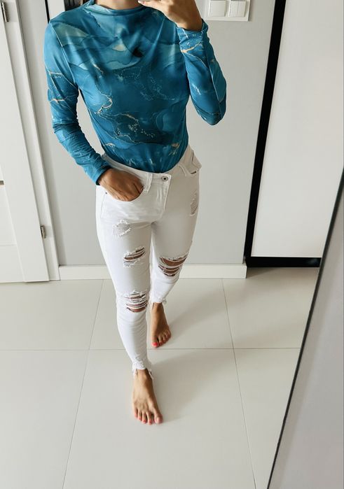 Niebieskie body nowe