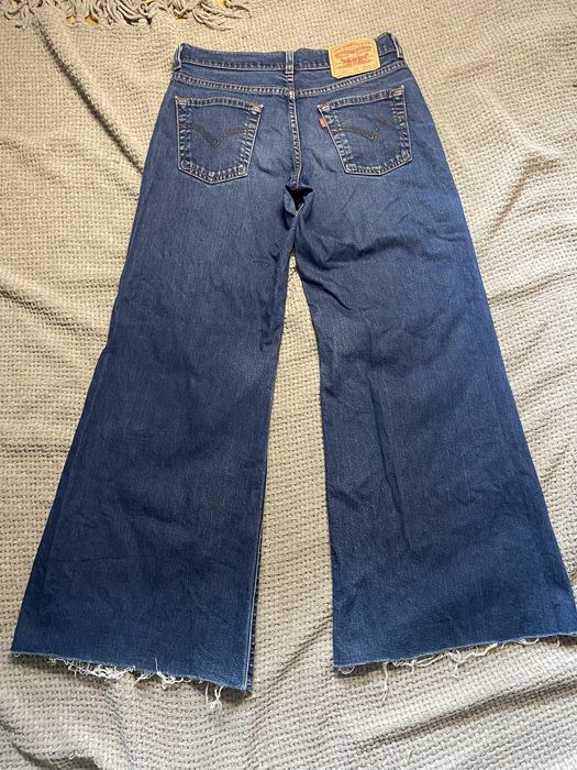 LEVIS 585 30х32 сині, широкі, низька посадка