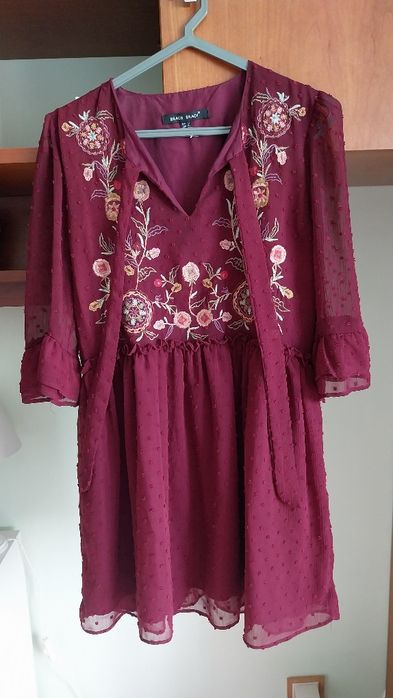 Vestido Boho da Brach Brach S Bordeaux