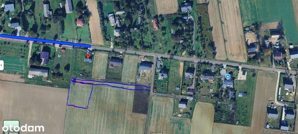 Atrakcyjna działka na sprzedaż w  Żabiej Woli