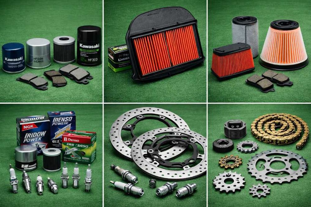 Розхідники Kawasaki Z900 Ninja 400 ZX-10R Versys Фільтр олодки Ланцюг