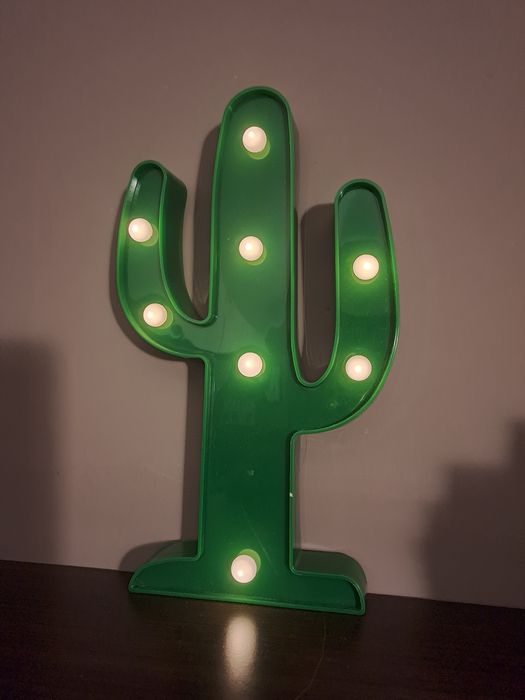 Lampka nocna kaktus