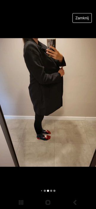 Kurtka płaszczyk 3w1 ciążowa, dla niemowlaka