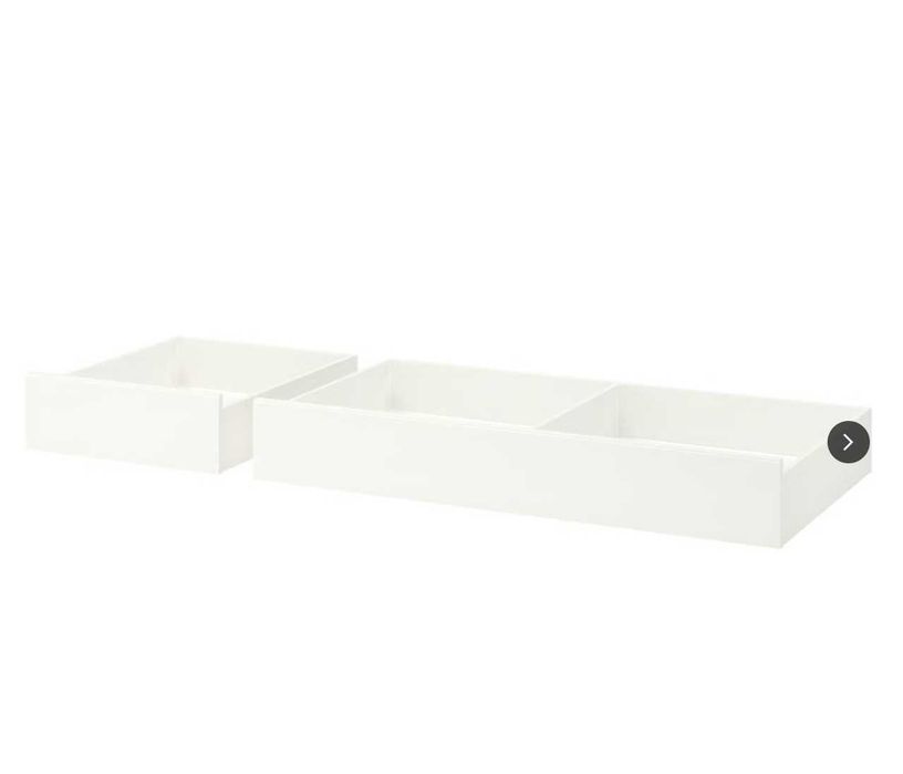 Gavetas de cama como novo