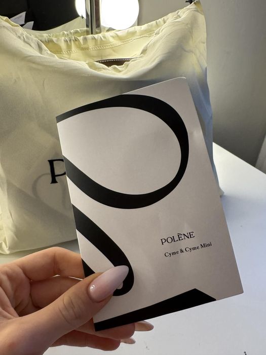 Torebka polene cyme mini ebony