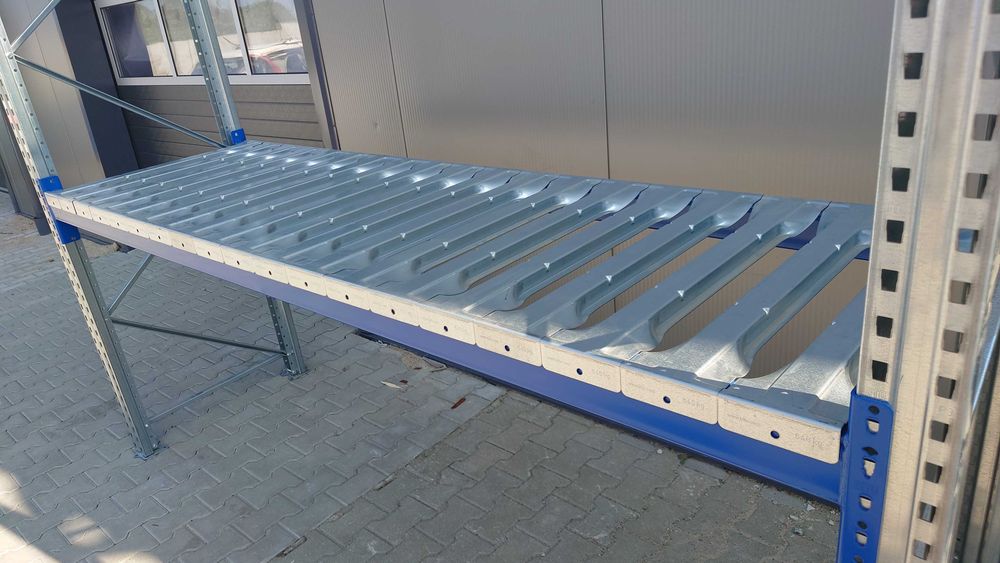 Regał półkowy magazynowy przemysłowy 270cm 2,7m wysokość 3m BITO