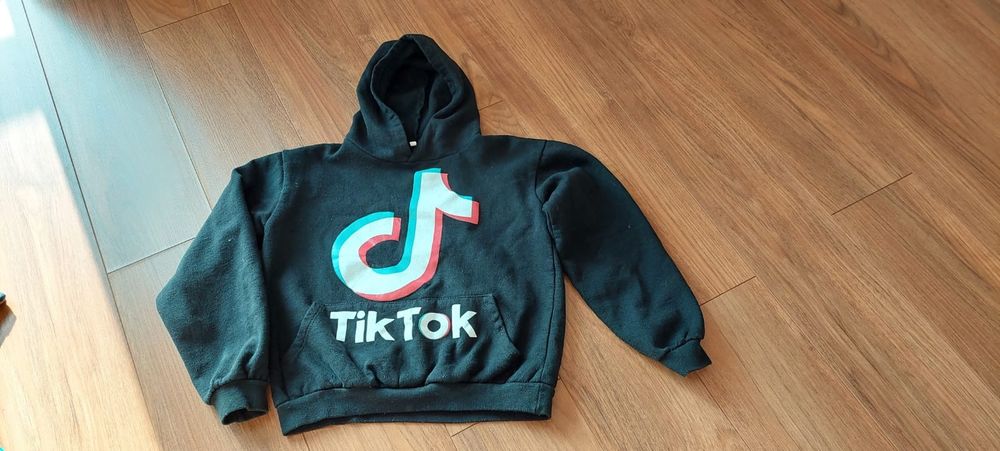 Bluza tik tok czarna
