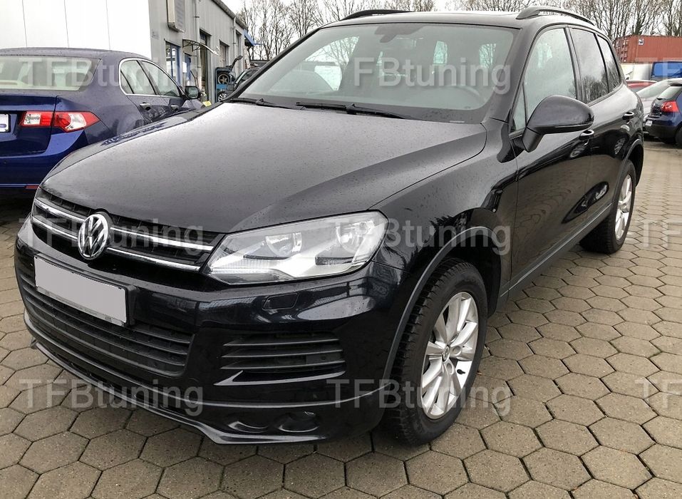 spoiler dokładka zderzaka przód touareg 7p 2010-2014 ver2 tfb tuning
