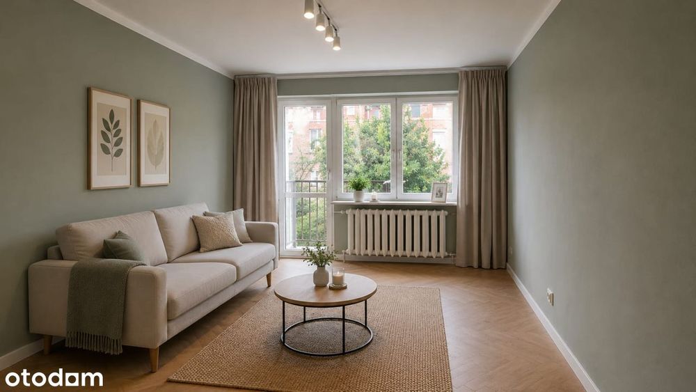3-pokojowe mieszkanie po generalnym remoncie | 48 m² | Serbinowska