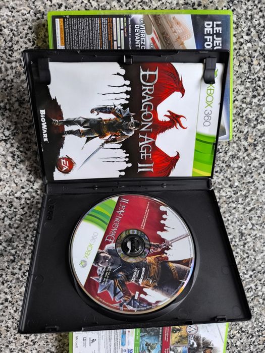 Conjunto de 3 jogos Xbox 360+5 CDs danificados