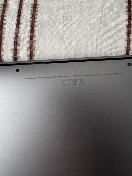 Macbook Air M1 2020 PARA PEÇAS