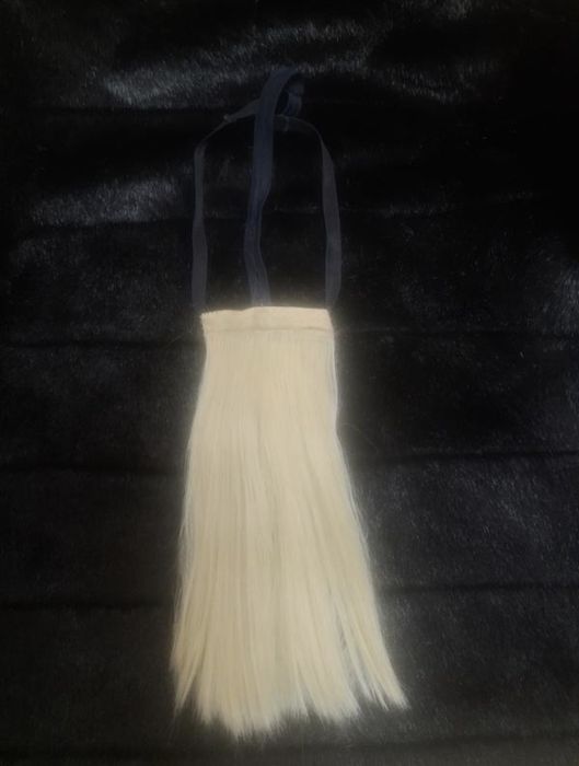 Хвост блонд 29 см шиньон