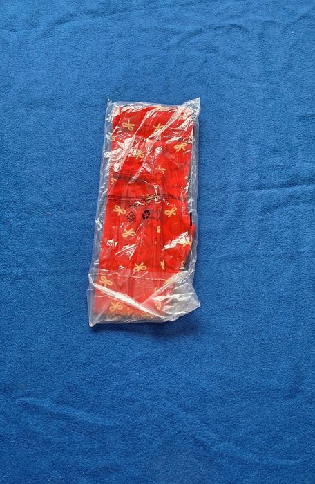 Czerwone legginsy dziewczęce 110 Sinsay nowe z metką