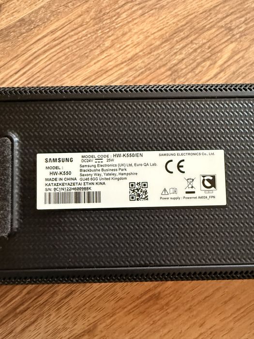 Soundbar Samsung HW-K550