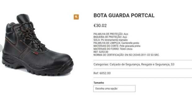 Bota Guarda Portcal