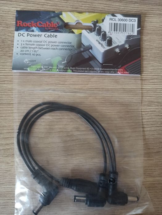 Кабель Power для гитарных педалей 3x, 3x