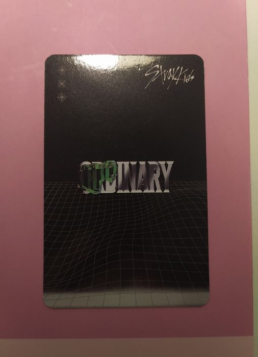 Changbin Oddinary photocard