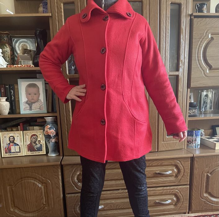 Пальто жіноче флісове XL (50)