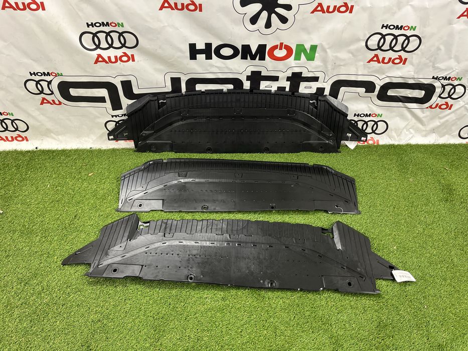 Защита днища бампера Audi A6 C7 захист під бампер Ауді