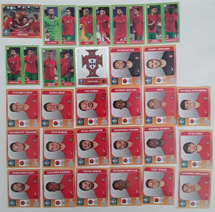 Cromos futebol Portugal