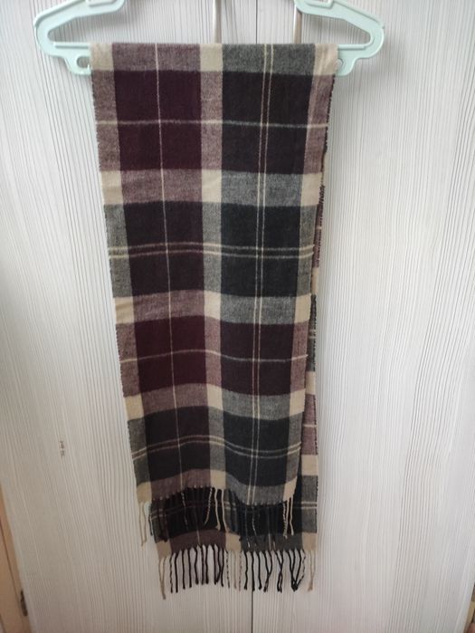 Чоловічий теплий шарф