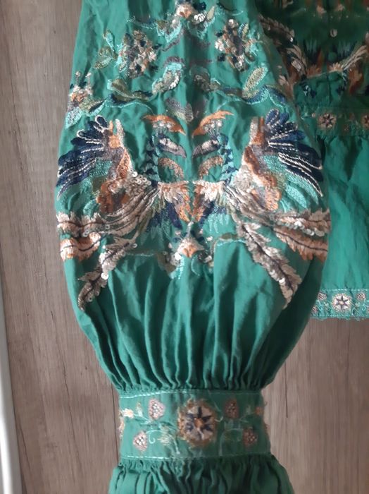 Damska haftowana bluzka unikat XL