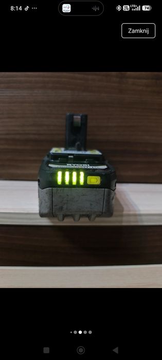 Akumulator ryobi 5ah 2szt