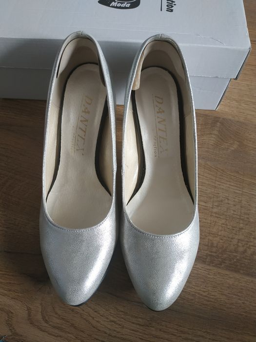 Szpilki srebrne wkładka wew 25.5