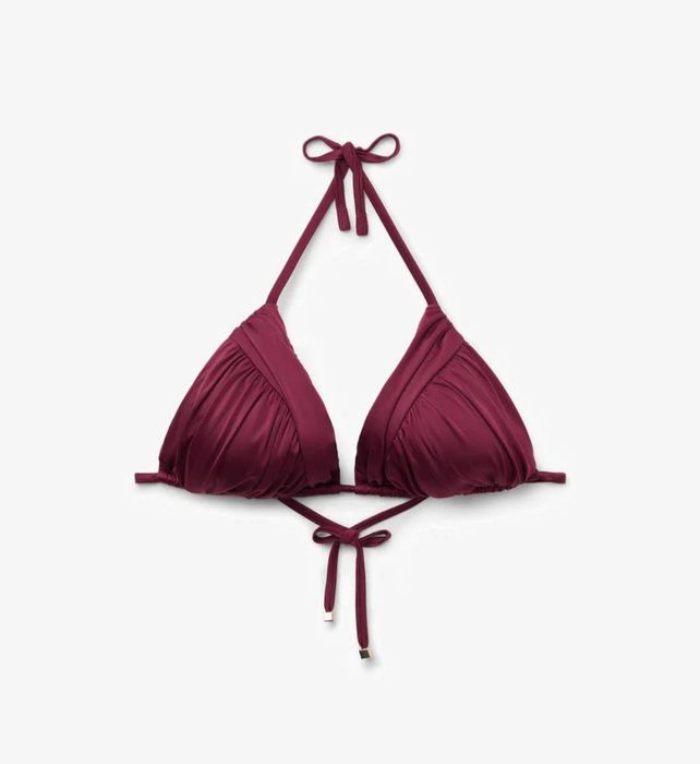 Calzedonia - Timeless Diva - Góra od bikini L (38) bordowa (Bordeaux)