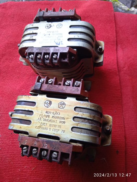 Понижающий трансформатор ОСМ-0,4 У3 (400Вт)
* Перейдите на сай