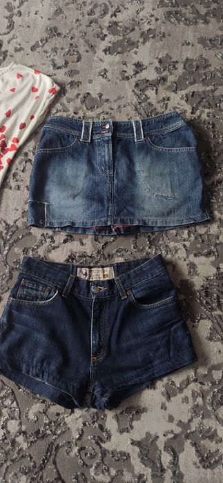 Комплект одягу, плаття, шорти, спідниця