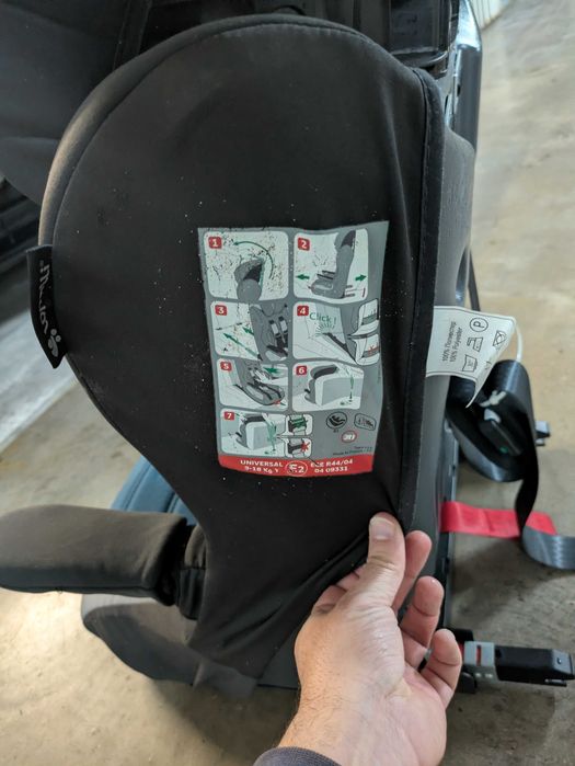 cadeira auto isofix como nova