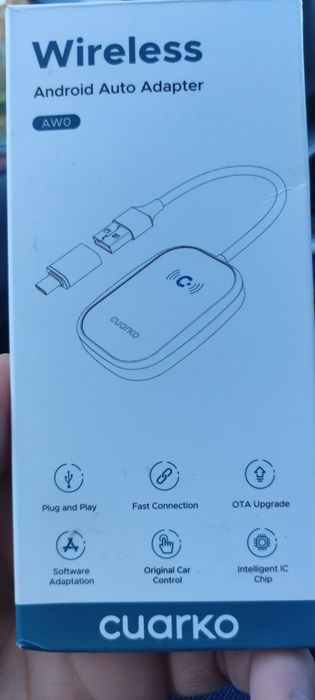 Android auto adapter AWO CUARKO NFC