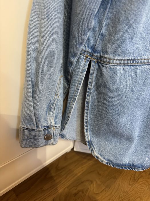 Джинсова сорочка Zara на дівчинку 13-14р